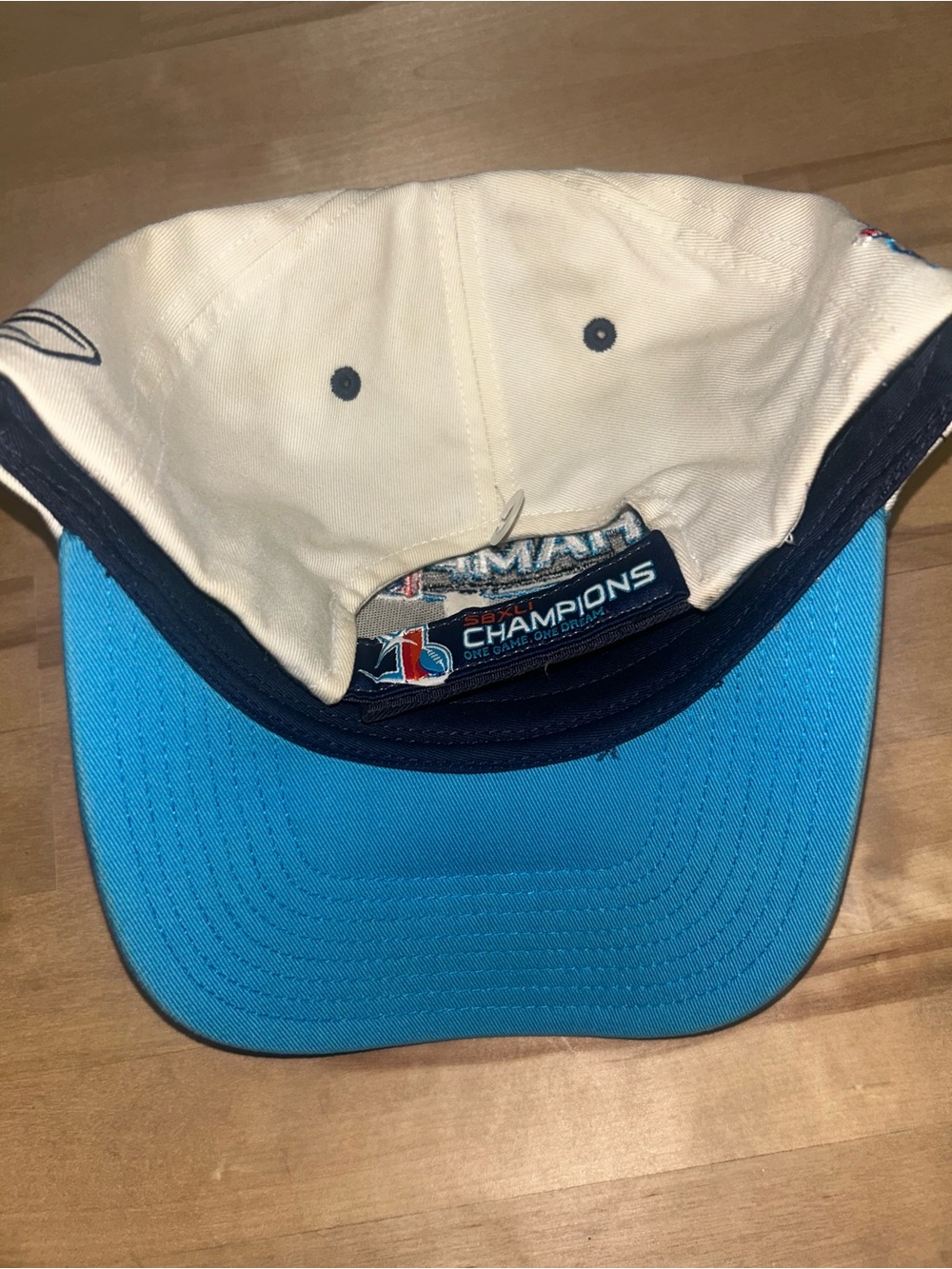 Indianapolis Colts 2006 Super Bowl XLI Champions Reebok Strapback - Picture 3 of 4